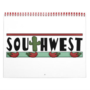 Colorful Southwest Kids' Calendar