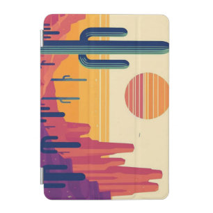 Colorful southwestern desert art iPad mini cover