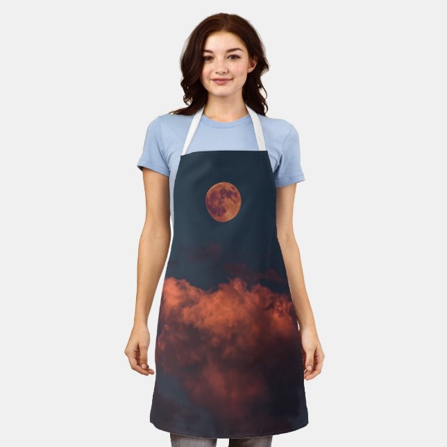 Colorful Space Apron (Worn)