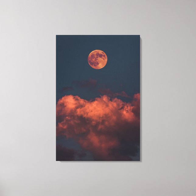 Colorful Space Canvas Print (Front)