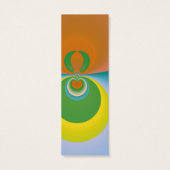 Colorful Space Custom Bookmark (Back)