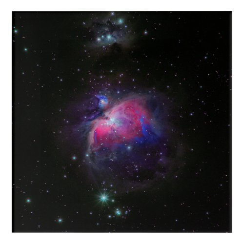 Colorful Space Galaxy Stars Acrylic Print