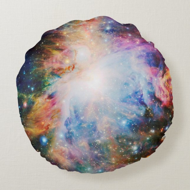 Colorful Space Pillow (Back)