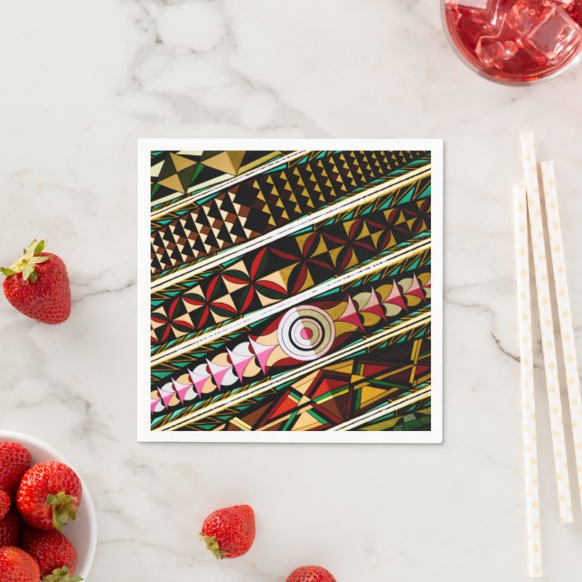 Colorful Spanish Architecture Napkins (Insitu)