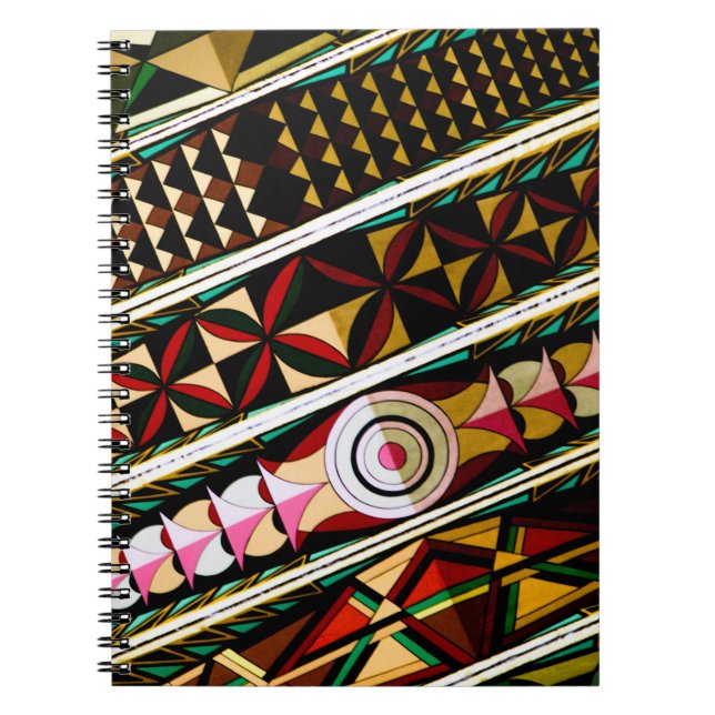 Colorful Spanish Architecture Notebook (Front)
