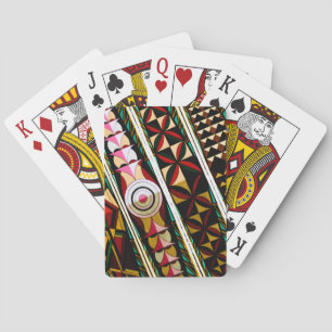 Colorful Spanish Ceiling Architecture Poker Cards