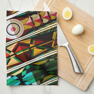 Colorful Spanish Ceiling  Kitchen Towel