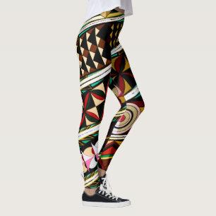 Colorful Spanish Ceiling Leggings