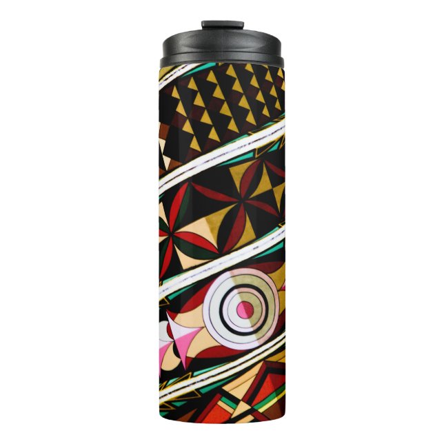 Colorful Spanish Ceiling Thermal Tumbler (Front)