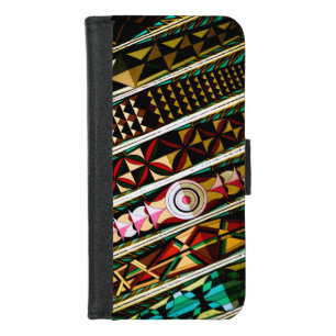 Colorful Spanish Church Ceiling iPhone 8/7 Wallet Case