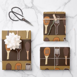 Colorful Spatula Cooking Kitchen Dining