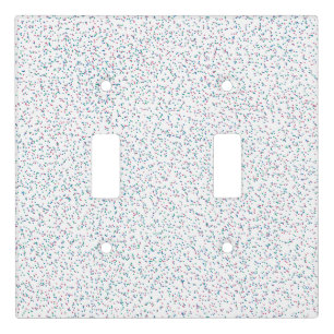 Colorful Speckled Spring Dots Light Switch Cover
