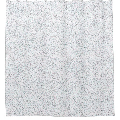 Colorful Speckled Spring Dots  Shower Curtain