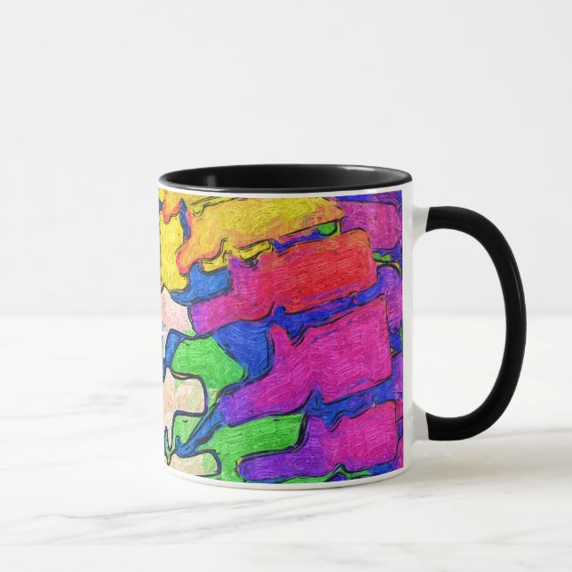 Colorful Spine Art Mug (Right)