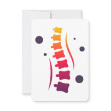 Colorful Spine Logo Chiropractic Gift Certificate