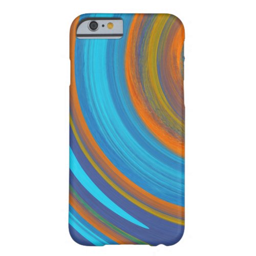 Colorful Spiral Abstract Background 26 Barely There iPhone 6 Case