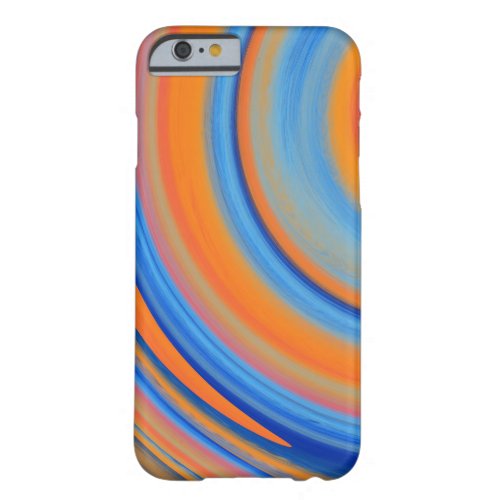 Colorful Spiral Abstract Background 31 Barely There iPhone 6 Case