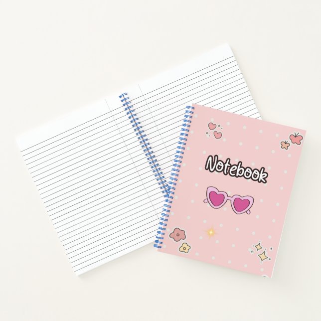 Colorful Spiral Notebook for Creative Kids (Inside)