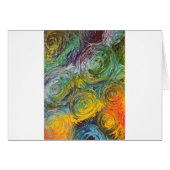 Colorful Spirals Abstract Painting (Front Horizontal)