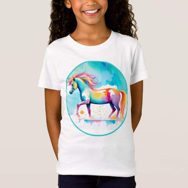 Colorful Spirit Pony 12 Kid's T-Shirt (Front)