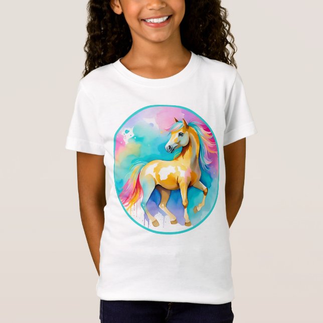 Colorful Spirit Pony 13 Kid's T-Shirt (Front)