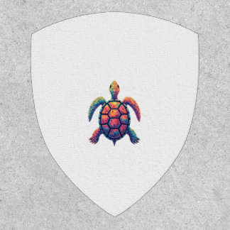 Colorful Splash Eastern Box Turtle (1) Patch