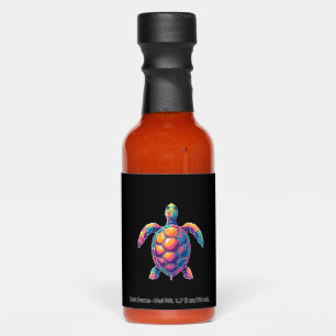 Colorful Splash Eastern Box Turtle (2) Hot Sauces