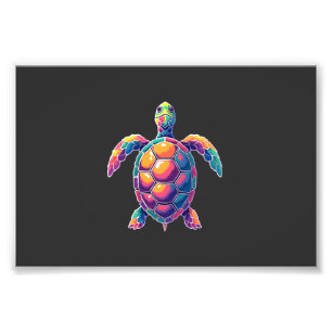 Colorful Splash Eastern Box Turtle (2) Photo Print