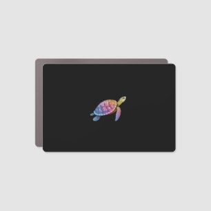 Colorful Splash Eastern Box Turtle (3) Car Magnet