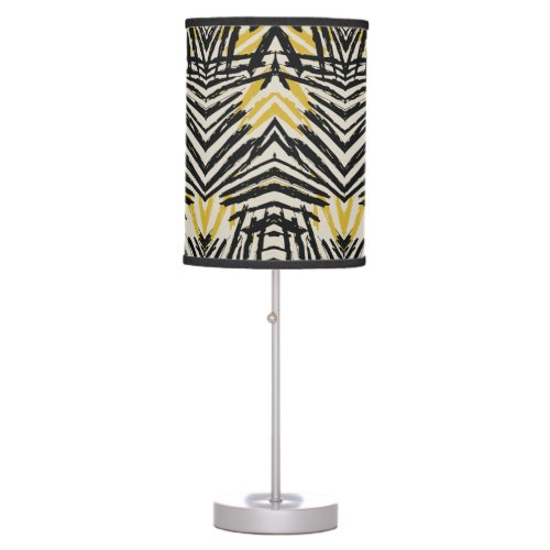 Colorful Splashes and Dynamic Lines Table Lamp