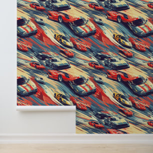 Colorful sports car wallpaper for automotive fans