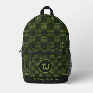 Colorful Sporty Team School Backpack