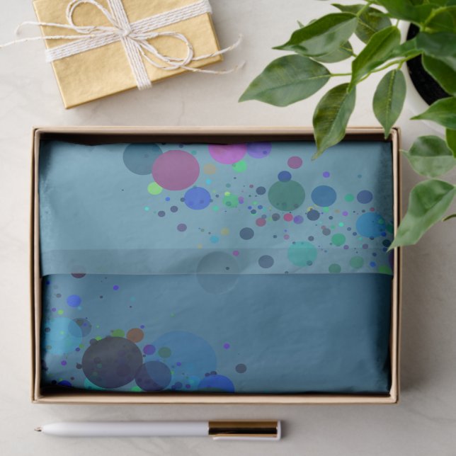 Colorful Spots Tissue Paper (Gift)