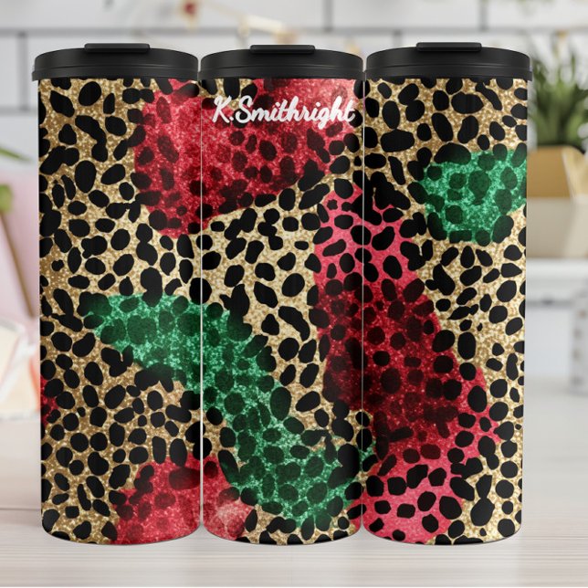 Colorful Spotted Patchwork Texture Thermal Tumbler (Creator Uploaded)