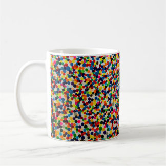 Colorful spotty mug