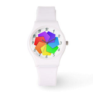 Colorful Sprial Designed eWatch Women Sporty Watch