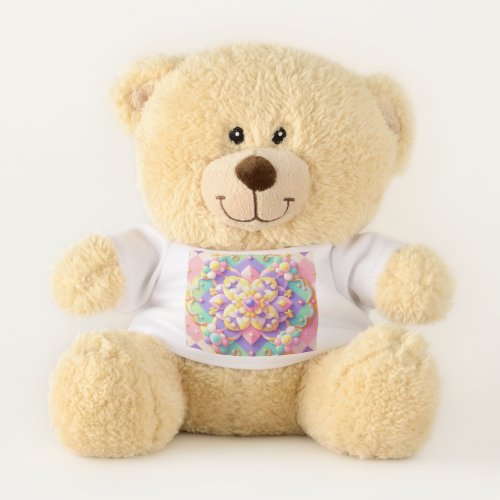 colorful springEasterprincess pastel Teddy Bear