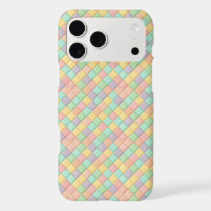 Colorful spring/Easter vintage patchwork quilt iPhone 17 Pro Max Case