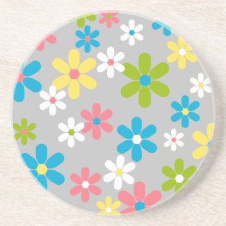 Colorful Spring Elegant Fun Floral Art Pattern