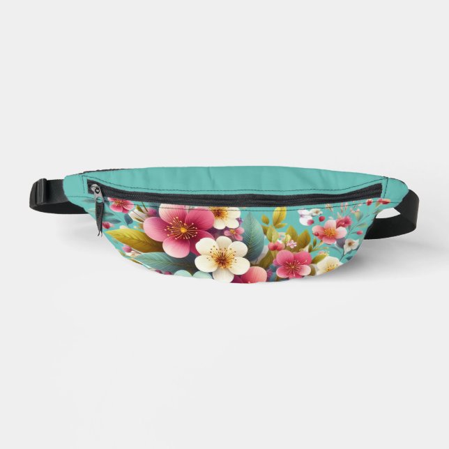 Colorful, Spring/Floral  Fanny Pack (Front)
