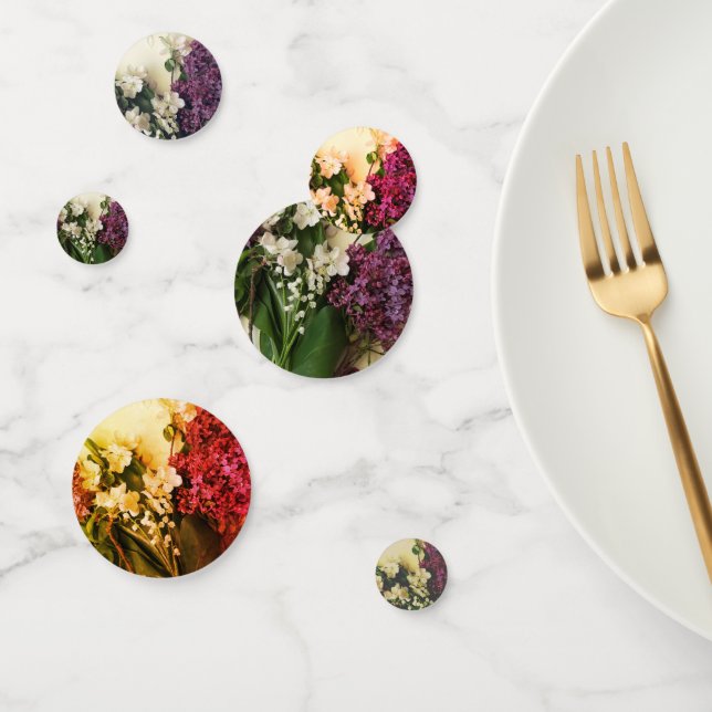 Colorful Spring Flower Mix Confetti (Group)
