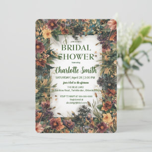 Colorful Spring Flower Wildflower Botanical Flower Save The Date