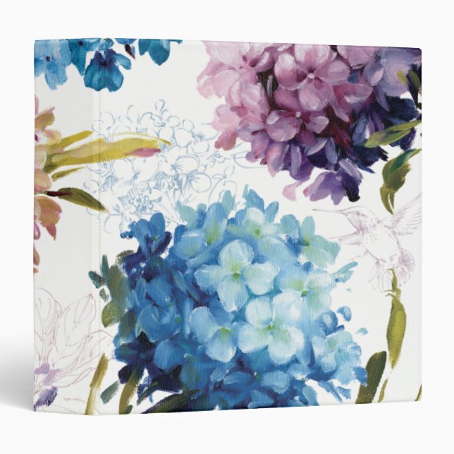 Colorful Spring Flowers Binder (Front/Spine)