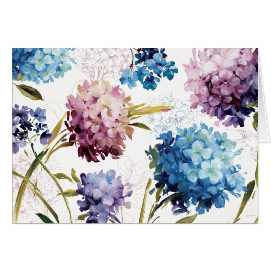 Colorful Spring Flowers Cards (Front Horizontal)