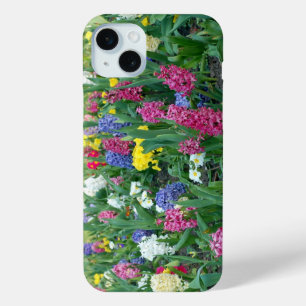 Colorful Spring Flowers iPhone 15 Plus Case