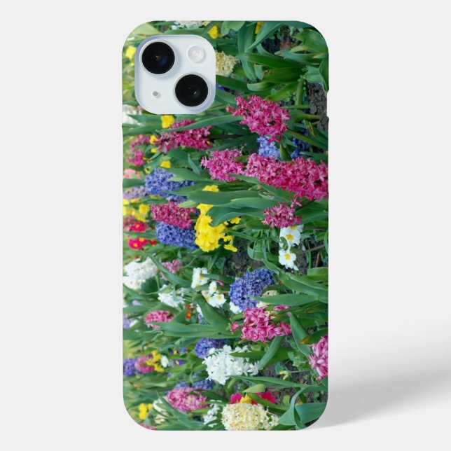 Colorful Spring Flowers Case-Mate iPhone Case (Back)