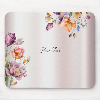 Colorful Spring Flowers Mousepad