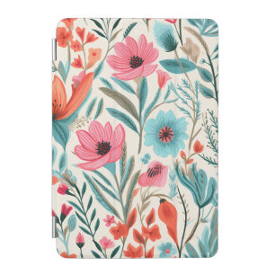 Colorful Spring Garden Floral Elegant iPad Mini Cover