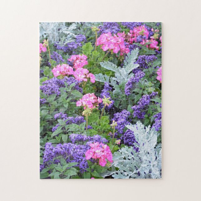 Colorful spring garden   jigsaw puzzle (Vertical)