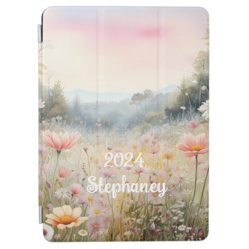 Colorful Spring Meadow  iPad Air Cover